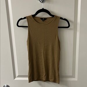 Banana republic Brown rib knit tank size XS